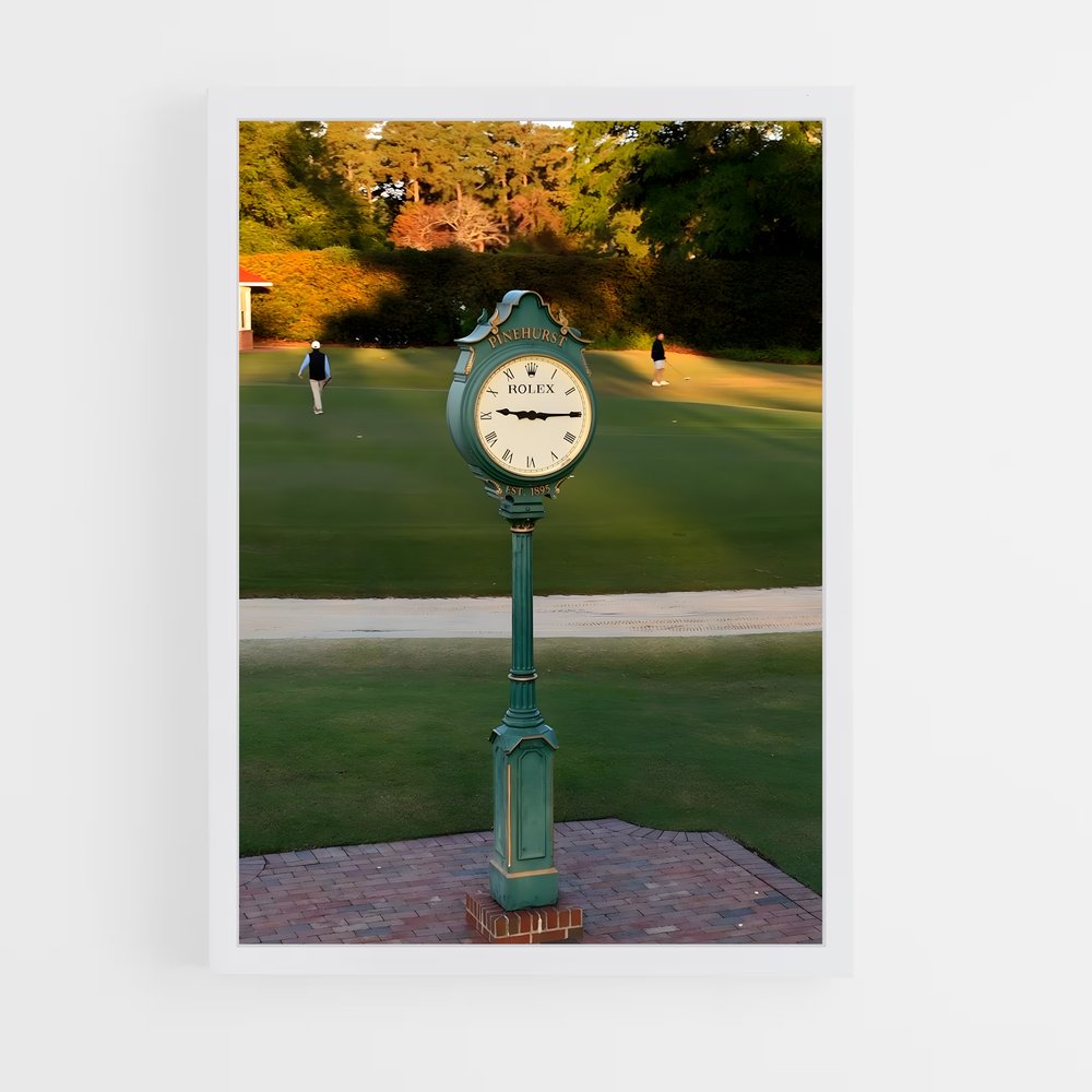 Poster Pinehurst figé – affiche Golf (vue 3)